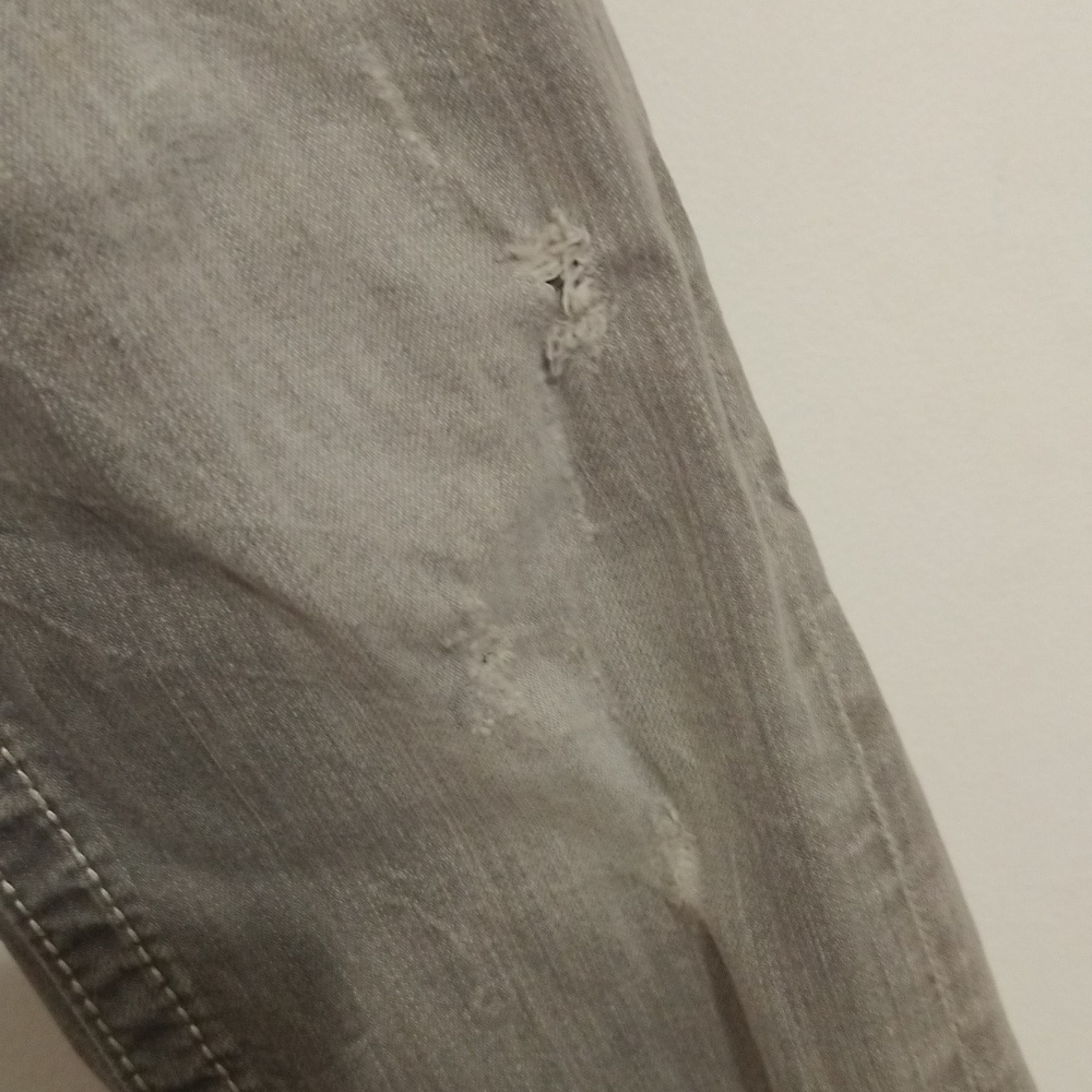 Miss Me Gray Skinny Jeans. Sz 28 - Picture 4 of 7